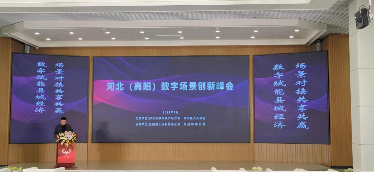 河北瑞春紡織總監王舜熙參與（高陽）數字場景創新峰會 
